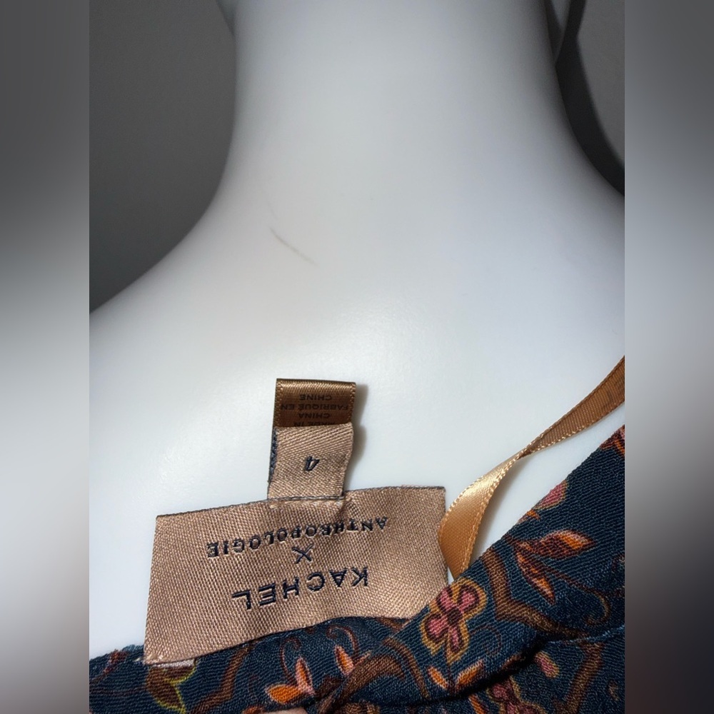 Anthropologie X Kachel Aleska Harvest Blouse 4 - Picture 7 of 7